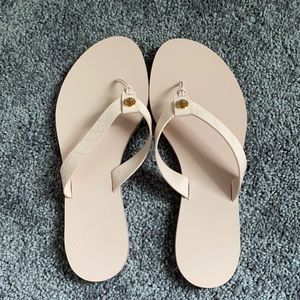 Blush (Sea Shell Pink) Tory Burch sandals